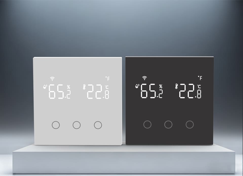 Intelligenter ZigBee 3-Gang WLAN-Lichtwandschalter