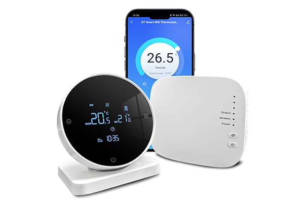 raumthermostat fußbodenheizung,raumthermostat wlan,Fussbodenheizung Thermostat Digital