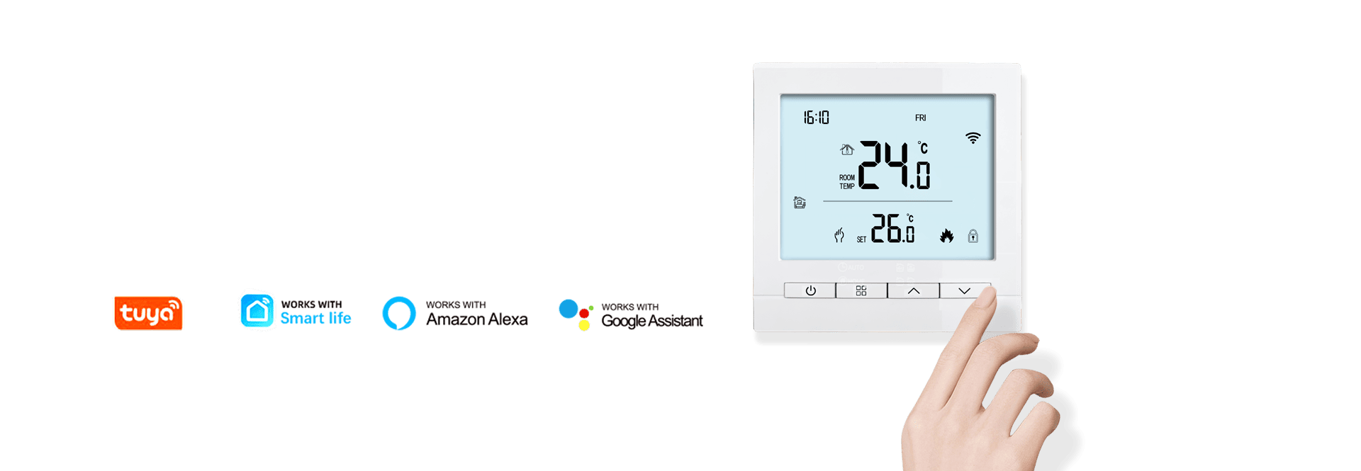 Intelligenter WLAN-Thermostat