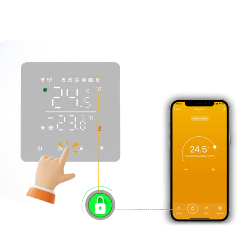 smart programmable furnace thermostat