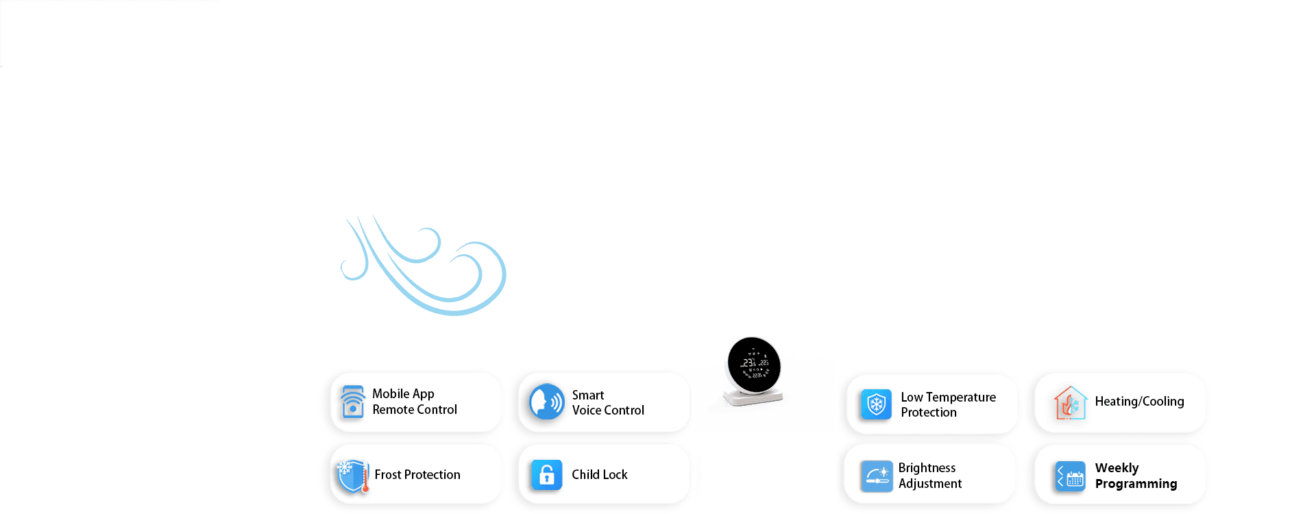 Intelligenter WLAN-Thermostat